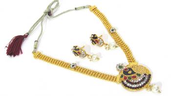 Multicolor cubic zirconia necklace sets 2