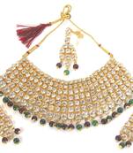 Multicolor cubic zirconia necklace sets