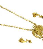 Gold cubic zirconia necklace sets