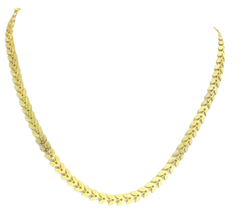 Gold cubic zirconia necklaces 2