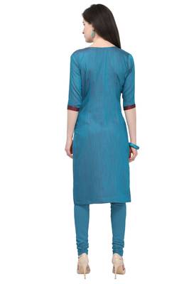 Maroon plain rayon kurti 3