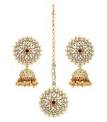 Maroon Jhumkas
