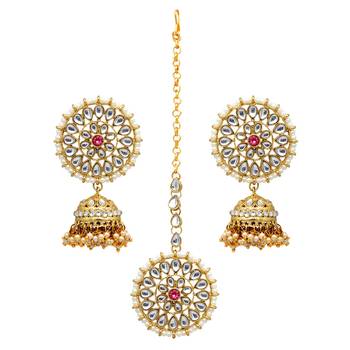 Pink Jhumkas 1