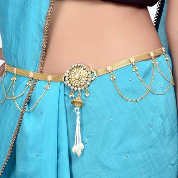 Gold waist belt 1