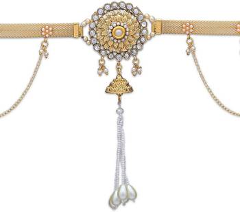 Gold waist belt 3