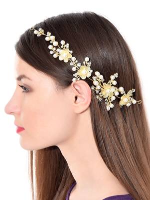 Gold women hair clip 1