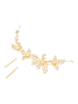 Gold women hair clip 3