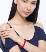 Red bracelets