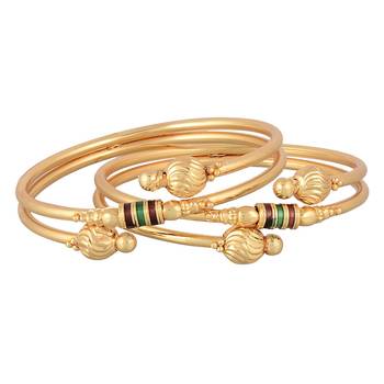 Gold bangles 1
