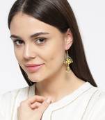 Gold earrings