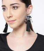 Grey earrings