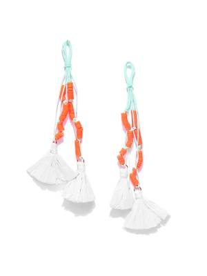 Orange earrings 2