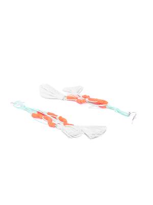 Orange earrings 3