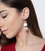 Silver earrings