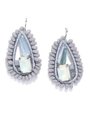 Grey earrings 2