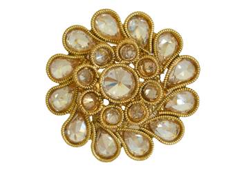 Golden Polki Ring 1