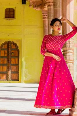 Rohdamine Pink Gotta Dress 1