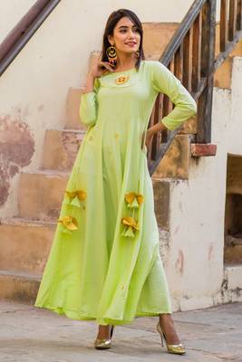 Beautiful Lime Green Gotta Dress 3