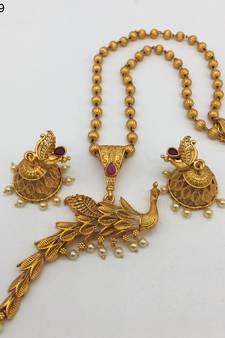 Gold necklaces