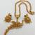 Gold necklaces