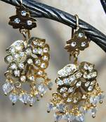 Gold Dangler Earrings