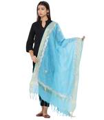 Black Chanderi Gota Patti dupatta