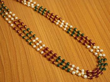 Multicolor Pearl Necklaces 2