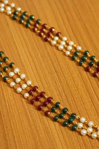Multicolor Pearl Necklaces