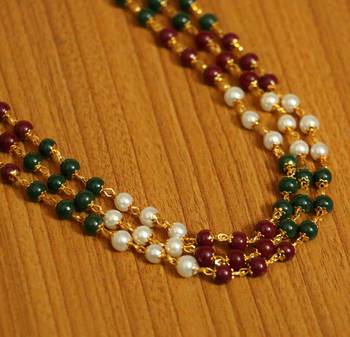 Multicolor Pearl Necklaces 3