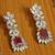 Red ruby  necklace sets