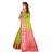 Green Woven Cotton Silk Saree With Blouse