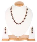Red Victoria Cubic Zirconia Necklace Sets