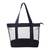 Blue Color Transparent butterfly Tote Bag With Detachable Pouch