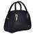 Black Solid colour D Shaped Hand Bag for women