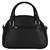 Black Solid colour D Shaped Hand Bag for women