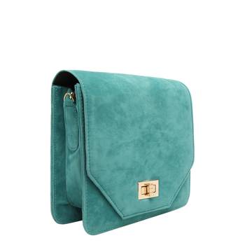 Green Suede Sling Bag 2