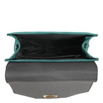 Green Suede Sling Bag 5