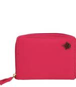 Pink Compact Wallet