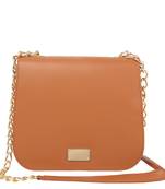Chic Tan Sling Bag