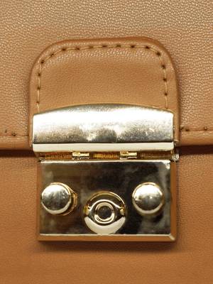 Tan Compact Sling Bag 5