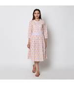 multicolor printed cotton dresses