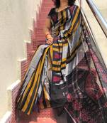 Odisha handwoven Ikat Weaving Cotton Saree without Blouse