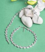 Silver anklets