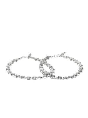 Silver anklets 3