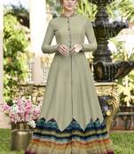 Pastel Woven Tussar Salwar