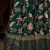 Dazzling Dark Green Dori, Sequins, and Thread Embroidered Taffeta Silk Fabric Designer Lehenga for wedding