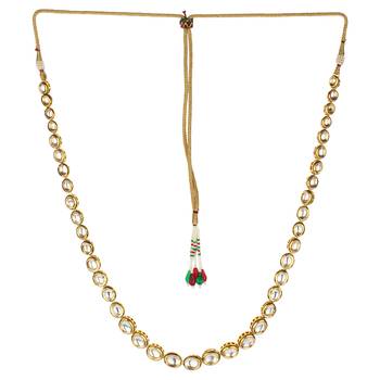 Kundan String With Maangtikka Necklace Sets 2