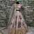 Glamorous Grey Pearl, Dori and Sequins Embroidered Art Silk Fabric Lehenga choli for Ceremonial