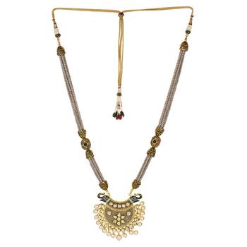 Grey Jaipuri  Onyx Necklace Sets 2
