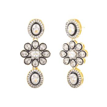 Designer Silver Cubic Zirconia Necklace Sets 2